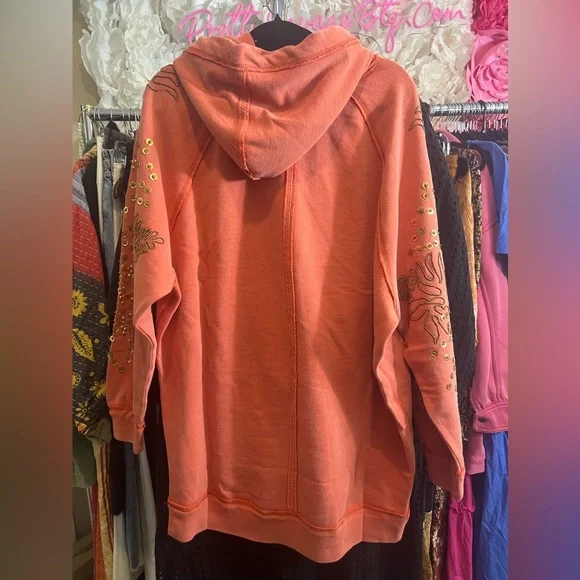 We The Free Sparkle Daze Kango Hoodie, XSMALL NWT - Picture 11 of 11